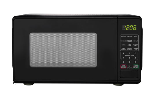 Mainstays 0.7 Cu ft 700-Watt Compact Countertop Microwave NEW (OPEN BOX)