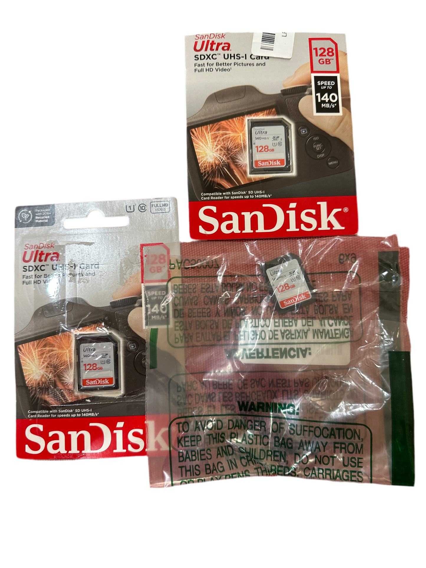 SanDisk 128GB Ultra SDXC UHS-I Memory Card SDXC UHS-I (OPEN BOX)