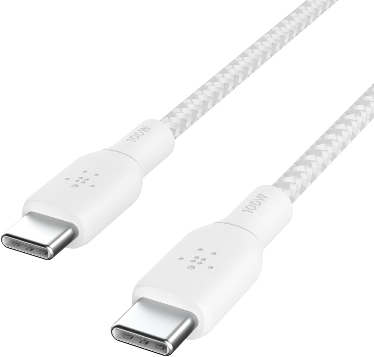 Belkin USB-C to USB-C Cable, BoostCharge Braided Power Cord (10ft) (OPEN BOX)