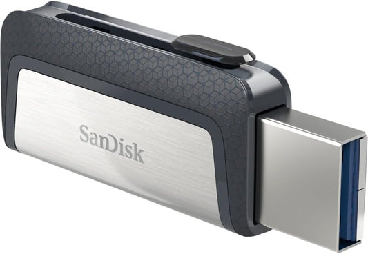 SanDisk Ultra Dual USB Type-C Black - Silver