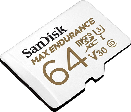 SanDisk 64GB MAX Endurance microSDXC Memory Card - SDSQQVR-064G-GN6IA (OPEN BOX)