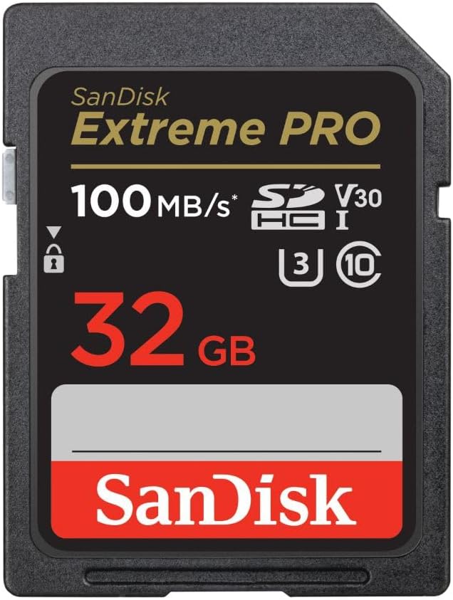 SanDisk Extreme 32GB SDHC 100 MB/S UHS-1 SD Class 10 Memory Card (OPEN BOX)