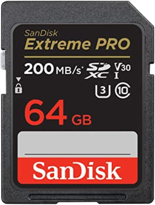 SanDisk Extreme 64GB SDHC 100 MB/S UHS-1 SD Class 10 Memory Card (OPEN BOX)