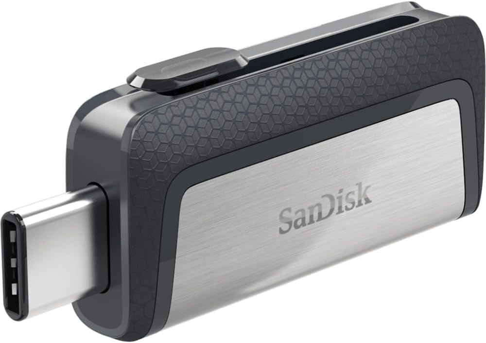 SanDisk Ultra Dual USB Type-C Black - Silver