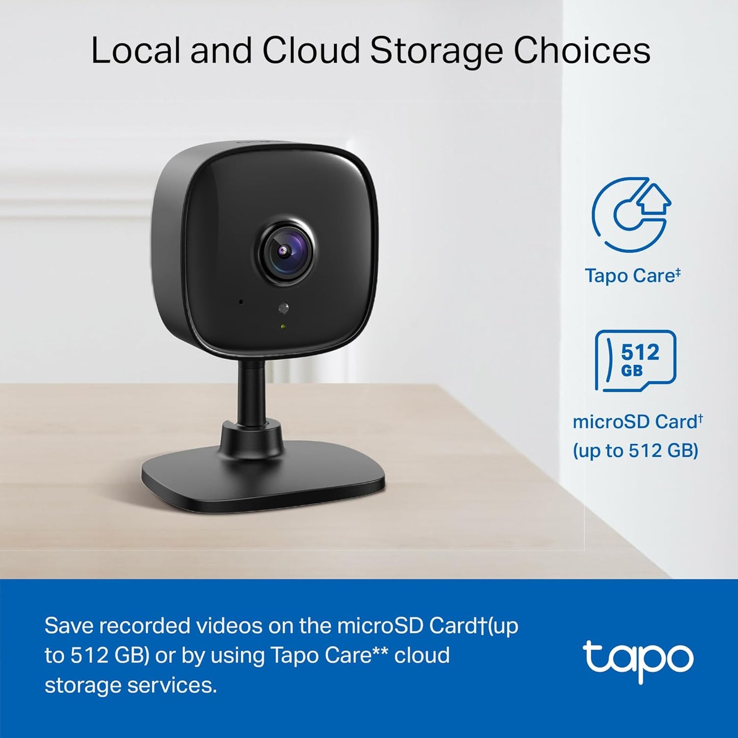 Tapo C101 Security Camera 1080P Indoor Baby Pet Monitor Night Vision Alexa (OPEN BOX)