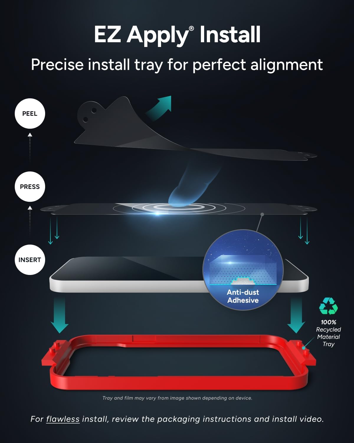 ZAGG Glass Elite - Screen Protector for iPhone 16 Pro Max (OPEN BOX)