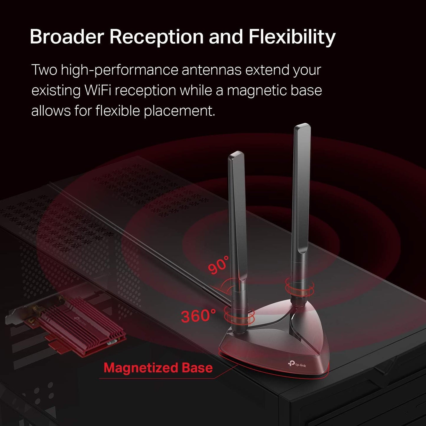 TP-Link WiFi 6 AX3000 PCIe WiFi Card+Bluetooth (Archer TX3000E) (OPEN BOX)