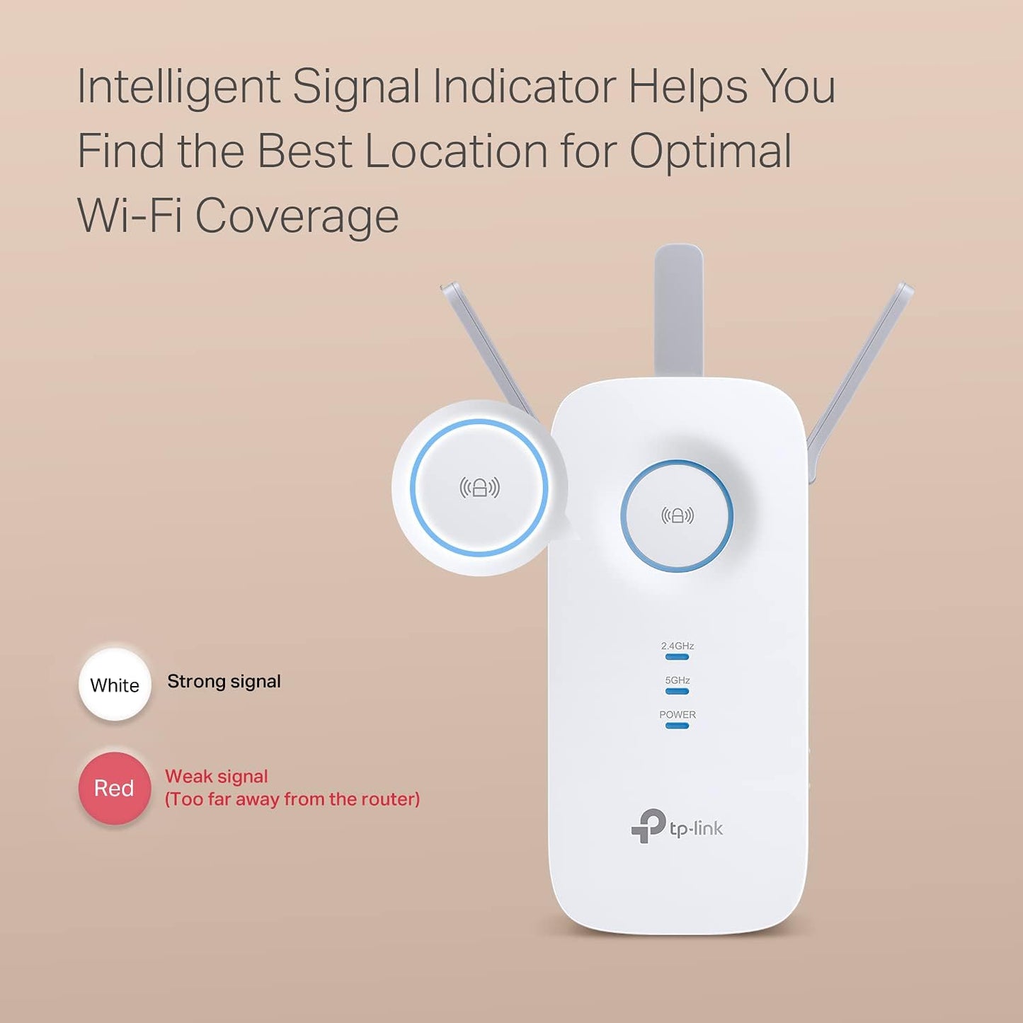 TP-Link AC1900 WiFi Extender (RE550) (Open Box)