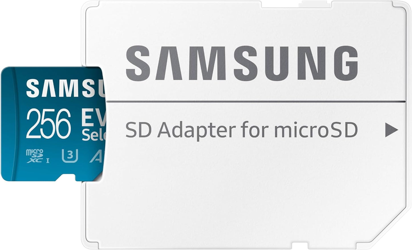 Samsung EVO Select - microSD Memory Card + Adapter, 256 GB microSDXC (DAMAGED BOX OR NO BOX)