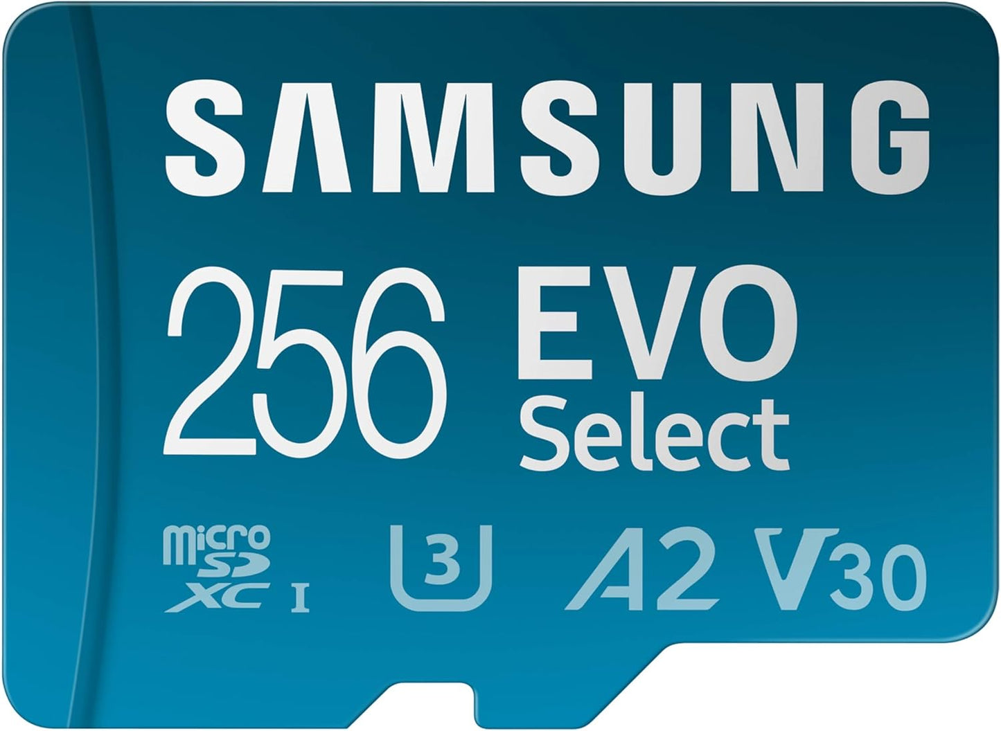 Samsung EVO Select - microSD Memory Card + Adapter, 256 GB microSDXC (DAMAGED BOX OR NO BOX)