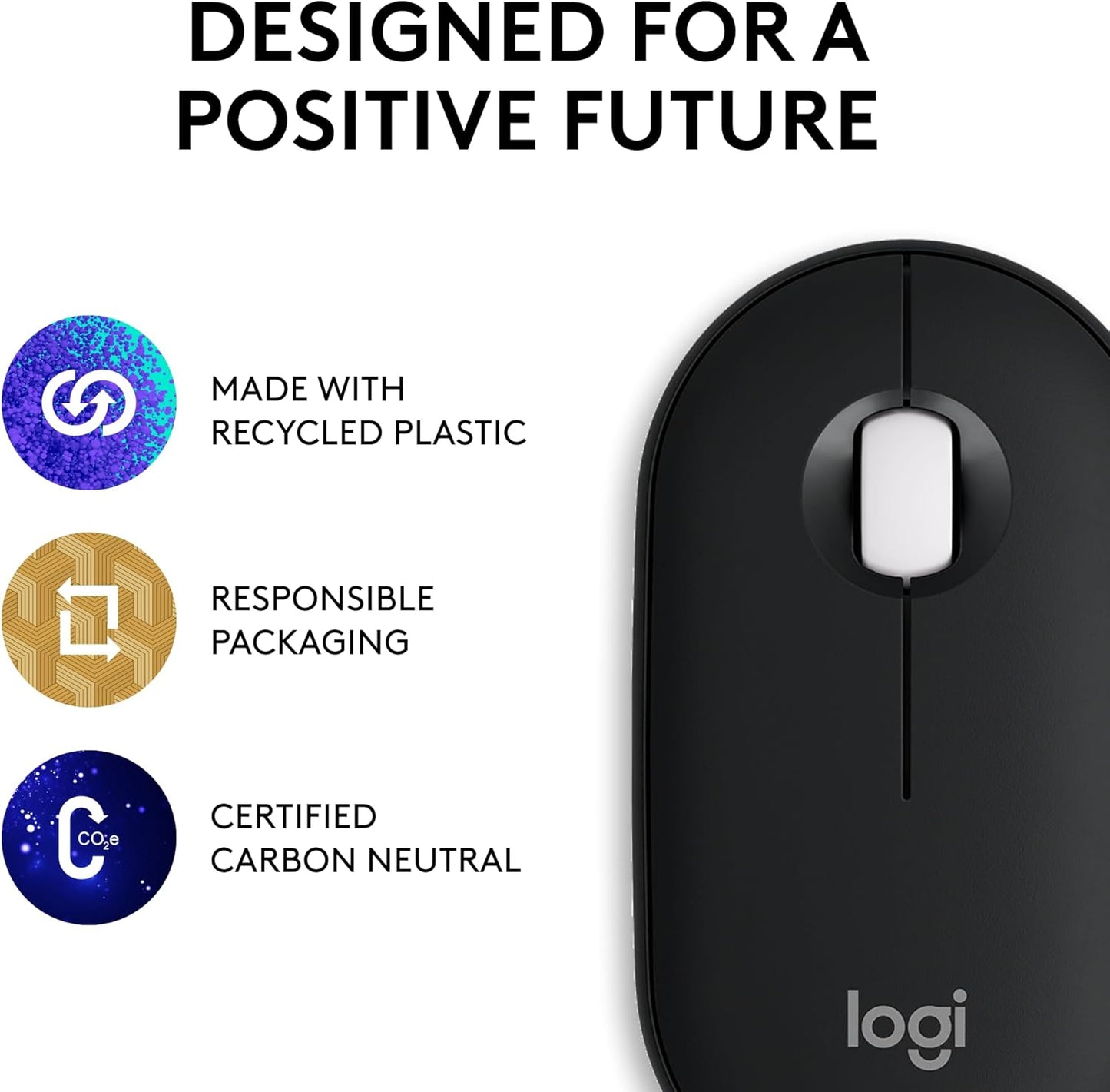 Logitech Pebble 2 M350S Bluetooth Mouse (OPEN BOX)