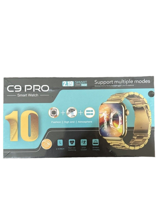 Smart Watch C9 Pro 49mm - Metal Case and Sports Strap