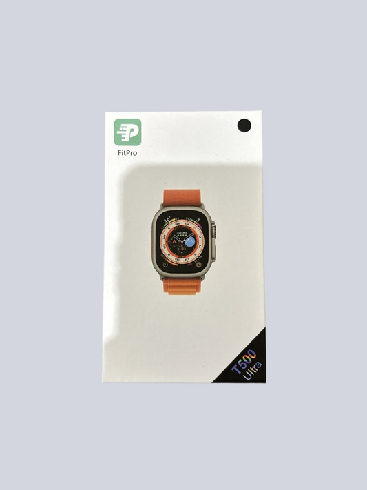 Ultra smart watch T500 with touch screen, heart rate monitoring